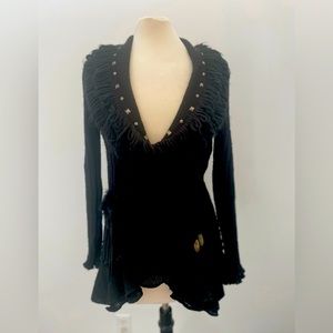 Girls Paris cardigan sweater